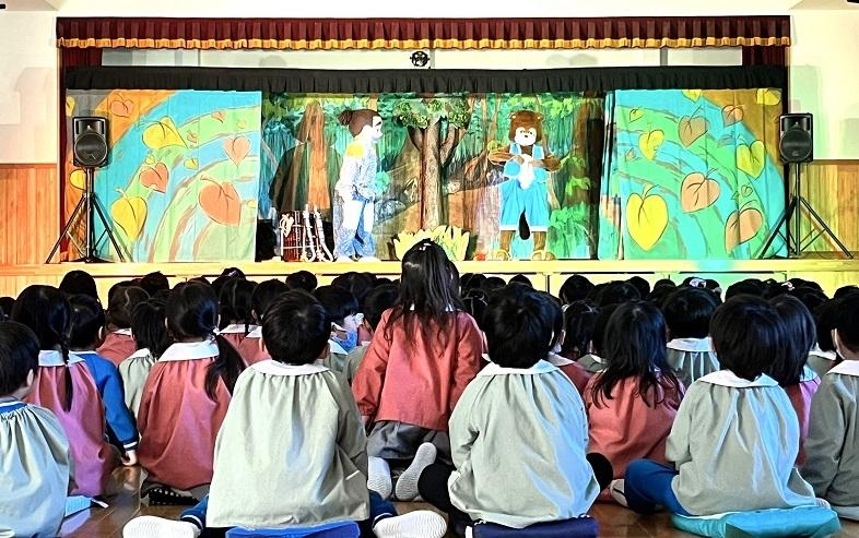 💛人形劇「ぶんぶくちゃがま」～きらきら園～